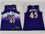 Utah Jazz #45 Donovan Mitchell 2019/20 Purple Classic Edition Swingman Jersey