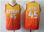 Utah Jazz #45 Donovan Mitchell Youth Multi Color City Edition Swingman Jersey
