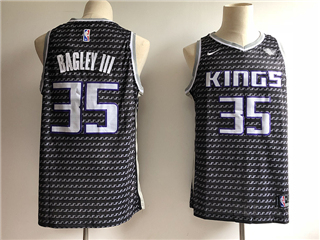 Sacramento Kings #35 Marvin Bagley III Black Swingman Jersey