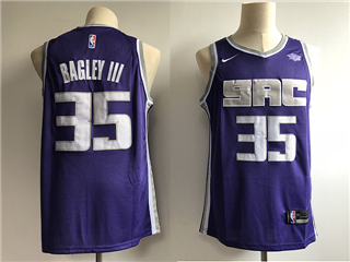 Sacramento Kings #35 Marvin Bagley III Purple Swingman Jersey