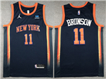 New York Knicks #11 Jalen Brunson 2022-23 Black Statement Edition Swingman Jersey