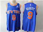 New York Knicks #9 R.J. Barrett Blue Swingman Jersey