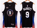 New York Knicks #9 R.J. Barrett 2020-21 Black City Edition Swingman Jersey
