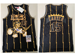 Toronto Raptors #15 Vince Carter 1998-99 Black Hardwood Classics Jersey