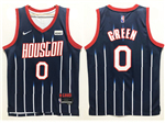 Houston Rockets #0 Jalen Green 2021-22 Navy Blue City Edition Swingman Jersey