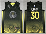 Golden State Warriors #30 Stephen Curry 2022-23 Black City Edition Swingman Jersey