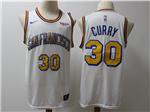 Golden State Warriors #30 Stephen Curry 2019/20 White Classic Edition Swingman Jersey