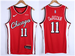 Chicago Bulls #11 DeMar DeRozan 2021-22 Red City Edition Swingman Jersey