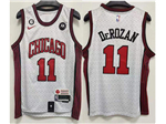 Chicago Bulls #11 DeMar DeRozan 2022-23 White City Edition Swingman Jersey
