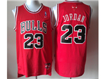 Chicago Bulls #23 Michael Jordan Throwback Red Jersey