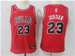Chicago Bulls #23 Michael Jordan Youth Red Swingman Jersey