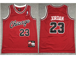 Chicago Bulls #23 Michael Jordan Youth 1984-85 Throwback Red Jersey