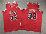 Chicago Bulls #33 Scottie Pippen Youth 1997-98 Red Hardwood Classics Jersey