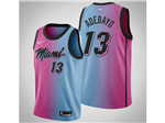 Miami Heat #13 Bam Adebayo 2020-21 Pink/Blue City Edition Swingman Jersey