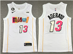 Miami Heat #13 Bam Adebayo 2022-23 White City Edition Swingman Jersey