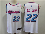 Miami Heat #22 Jimmy Butler White City Edition Swingman Jersey