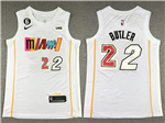 Miami Heat #22 Jimmy Butler 2022-23 White City Edition Swingman Jersey