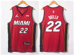 Miami Heat #22 Jimmy Butler 2020-21 Red Statement Swingman Jersey