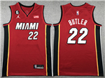 Miami Heat #22 Jimmy Butler 2022-23 Red Statement Swingman Jersey