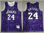 Los Angeles Lakers #24 Kobe Bryant Galaxy Hardwood Classics Jersey