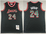 Los Angeles Lakers #24 Kobe Bryant 2007-08 Neapolitan Hardwood Classics Jersey