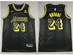 Los Angeles Lakers #24 Kobe Bryant Black City Edition Swingman Jersey