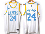 Los Angeles Lakers #24 Kobe Bryant 2022/23 White Classic Swingman Jersey