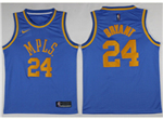 Los Angeles Lakers #24 Kobe Bryant Throwback Light Blue Swingman Jersey