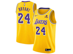 Los Angeles Lakers #24 Kobe Bryant Youth Gold Swingman Jersey