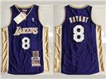 Los Angeles Lakers #8 Kobe Bryant Purple Hall of Fame Class of 2020 Hardwood Classics Jersey