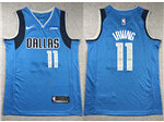 Dallas Mavericks #11 Kyrie Irving Blue Swingman Jersey