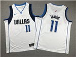 Dallas Mavericks #11 Kyrie Irving Youth White Swingman Jersey
