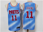 Brooklyn Nets #11 Kyrie Irving 2020-21 Light Blue Classic Edition Swingman Jersey