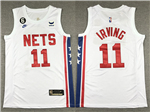 Brooklyn Nets #11 Kyrie Irving 2022-23 White Classic Edition Swingman Jersey