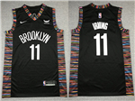 Brooklyn Nets #11 Kyrie Irving Black City Edition Swingman Jersey