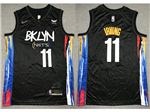 Brooklyn Nets #11 Kyrie Irving 2020-21 Black City Edition Swingman Jersey