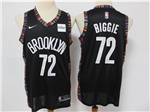 Brooklyn Nets #72 Biggie Black City Edition Swingman Jersey