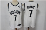 Brooklyn Nets #7 Kevin Durant White Swingman Jersey