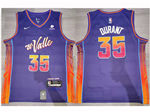 Phoenix Suns #35 Kevin Durant 2023-24 Purple City Edition Swingman Jersey