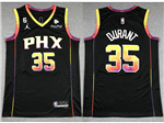 Phoenix Suns #35 Kevin Durant 2022-24 Black Statement Edition Swingman Jersey