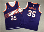Phoenix Suns #35 Kevin Durant Youth 2023-24 New Purple Swingman Jersey