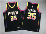 Phoenix Suns #35 Kevin Durant Youth 2023-24 Black Statement Edition Swingman Jersey