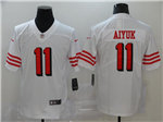 San Francisco 49ers #11 Brandon Aiyuk White Alternate Vapor Limited Jersey