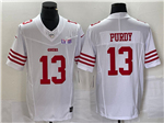 San Francisco 49ers #13 Brock Purdy White Super Bowl LVIII F.U.S.E. Limited Jersey