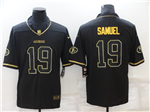 San Francisco 49ers #19 Deebo Samuel Black Gold Vapor Limited Jersey