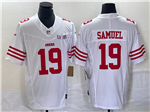 San Francisco 49ers #19 Deebo Samuel White Super Bowl LVIII F.U.S.E. Limited Jersey