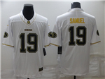 San Francisco 49ers #19 Deebo Samuel White Gold Vapor Limited Jersey