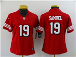 San Francisco 49ers #19 Deebo Samuel Women's Red Alternate Vapor Limited Jersey