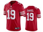 San Francisco 49ers #19 Deebo Samuel Youth Red Vapor Limited Jersey