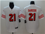 San Francisco 49ers #21 Deion Sanders White Color Rush Limited Jersey